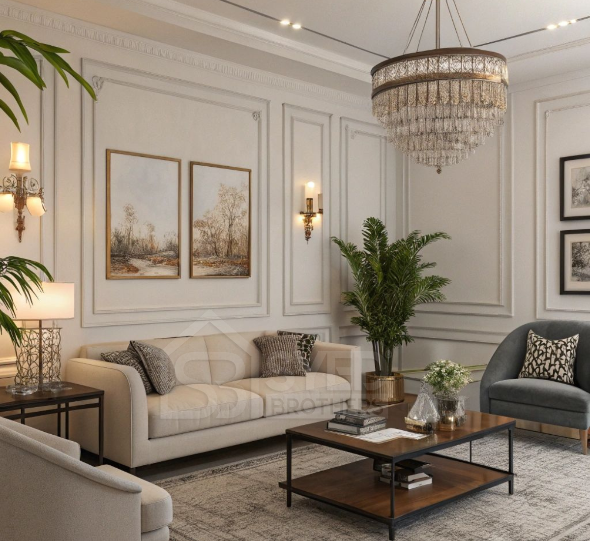 Transitional Style Interior Design